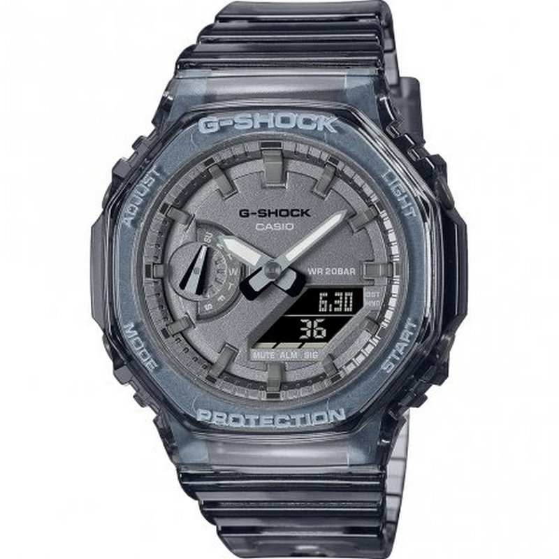 Orologio Casio G-Shock donna trasparente grigio scuro GMA-S2100SK-1AER