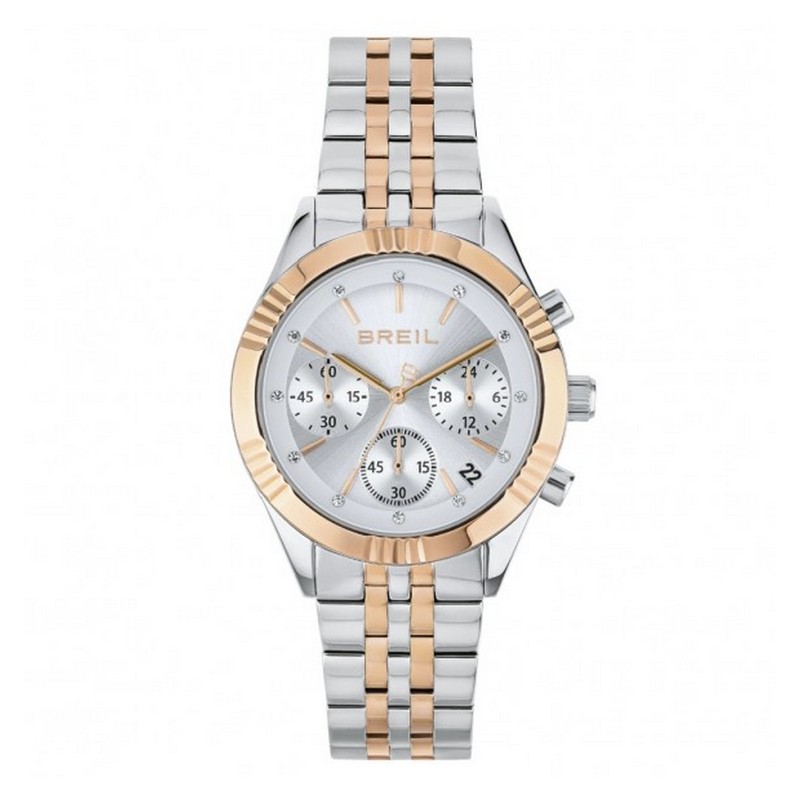 Orologio cronografo donna Breil Stand Out TW2018 acciaio bicolor